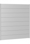 Biohort Juosta 8 Metall-Paneele ir 2 F&uuml;hrungsschienen LxH: 180x182 cm