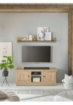 Home affaire Sekcija &raquo;Cornwall sekcija im Landhausstil Wohnzimmer-Set Eiche Dekor&laquo; rinkinys 2 Stk. dalys