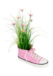 I.GE.A. Dirbtinė gėlė &raquo;Grasbusch su Margeriten im Turnschuh&laquo;