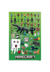 Reinders! Plakatas &raquo;Minecraft - character montage&laquo; vaikų kambario baldų komplektas - Gr&uuml;n - 150 gr. Papier - Games - 61x915 cm