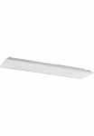EGLO Lubinis &scaron;viestuvas &raquo;HERRORA-Z lubinis &scaron;viestuvas wei&szlig; Tuneable White ZigBee 3.0 Panel Timer&laquo; LED-Modul 1 Stk. warmwei&szlig; - kaltwei&szlig; App / Sprachsteuerung Alexa &lrm;&lrm;120 x 30 x 4 cm exkl. Nuotolinis ap&scaron;vietimo pultas