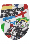 ADOB WC-dangtis &raquo;United Polo&laquo; Lėto nusileidimo funkcija zur Reinigung ant Knopfdruck abnehmbar