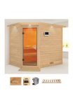 Karibu Pirtis &raquo;Talida&laquo; rinkinys Ofen 9 kW Bio externe Strg easy