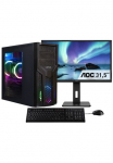 CAPTIVA Business-PC-Komplettsystem &raquo;Power Starter R80-039 TFT Bundle&laquo; 80 &Prime; AMD Ryzen 7 AMD 32 GB RAM 1.000 GB SSD
