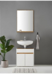 Home affaire Vonios kambario baldų komplektas &raquo;CITY/ GIRON Bad im zeitlosen Design 2 vnt. Badezimmer&laquo; rinkinys 2 Stk. dalys