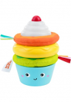 Bright Starts Sudedamas žaislas &raquo;Cupcake Tower Stacking Toy with Teether&laquo;