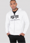 Alpha Industries Megztinis su gobtuvu &raquo;BASIC ZIP HOODY&laquo; Baumwollmischung regular forma