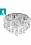 EGLO LED lubinis &scaron;viestuvas &raquo;ALMONTE&laquo; G9 1 Stk. Warmwei&szlig; chrom / spritzwassergesch&uuml;tzt