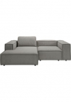 Home affaire Kampinė sofa &raquo;Watertown kompakte L-Form 246 cm plotis dėl kleinere R&auml;ume&laquo; moderni Kampinė sofa su Feincordbezug platzsparend & bequem