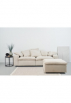 Home affaire Didelė sofa &raquo;Venslev&laquo; Sofa poilsiui su extra tiefer Sitzfl&auml;che ir losen pagalvė