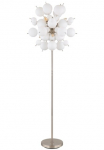 GLOBO LIGHTING Pastatomas &scaron;viestuvas &raquo;UDO&laquo; E14 1 Stk. Pastatomas &scaron;viestuvas mehrere Eglutės stiklinių žaisliukų komplektas Design žibintas I&scaron; stiklo opal