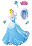 Komar Tapetai &raquo;Selbstklebende Vlies - Cinderella XXL - Gr&ouml;&szlig;e 127 x 200 cm&laquo; ra&scaron;tuotas glatt vaikų kambario baldų komplektas