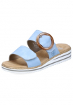 Rieker &Scaron;lepetės Keilabsatz Sommerschuh &Scaron;lepetės su mink&scaron;tas Innensohle