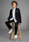 Bruno Banani Kostiumas &raquo;2tlg. trikotažas Kostiumas dėl Jungen&laquo; rinkinys &Scaron;varkas & kelnės 2 Stk. dalys Basic dėl jeden Anlass passend. Eleganter trikotažas Kostiumas dėl TEENS