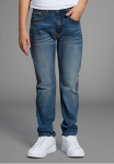 KIDSWORLD Džinsai &raquo;Gerade Stretchjeans&laquo; Siauri džinsai in authentischer trinto audinio imitacija