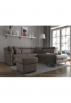 sit&more Kampinė sofa &raquo;Freetown L-Form&laquo; su Kopfteilverstellung ir patogus spyruoklės