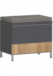 OTTO home Spintelė batams &raquo;Onyx&laquo; (H/B/T):505/556/352cm su Pagalvė sėdėjimui