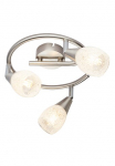 GLOBO LIGHTING Lubinis &scaron;viestuvas &raquo;FRANZISKA&laquo; E14 1 Stk. Deckenspot/Flur/Wohnzimmer/Schlafzimmer
