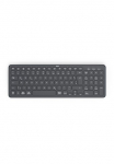 Hama Klaviatūra &raquo;Tastatur WK-300 (kabellos QUERTZ Multi-Device)&laquo; (ausklappbare F&uuml;&szlig;e)