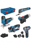 Bosch Professional Elektrinis įrankių rinkinys Indų rinkinys 10-tlg. Professional 12V Akku-System