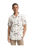 TOM TAILOR Mar&scaron;kiniai trumpom rankovėm su floralen Prints ir viskozė
