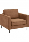 ATLANTIC home collection Fotelis &raquo;Weston&laquo; im skandinavischem stilius su Wellenunterfederung