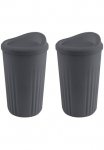 APS Puodelis &raquo;TO GO&laquo; &Oslash; 85 cm Inhalt 400 ml 2 vnt. rinkinys