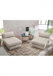 Jockenh&ouml;fer Gruppe Sofa su miegojimo mechanizmu &raquo;Robin B: 93 cm Liegefl. 93x206 cm&laquo; su miegojimo funkcija & Dėžutė patalynei spyruoklės