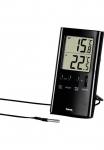 Hama Meteorologinė stotelė &raquo;LCD-Thermometer "T-350" juoda spalva su Au&szlig;enf&uuml;hler&laquo; ()