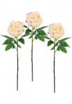 I.GE.A. Dirbtinė gėlė &raquo;P&auml;onie Bauernrose&laquo; Pfingstrosen Einzelblume 3vnt. rinkinys