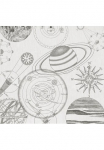 Komar Tapetai &raquo;Digitaldruck Vlies - Cosmos Sketch - Gr&ouml;&szlig;e 300 x 280 cm&laquo; ra&scaron;tuotas glatt vaikų kambario baldų komplektas