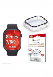 Displex Apsauginis stiklas ekranui &raquo;Smartwatch Glass All-In-One Protector Full Body&laquo; dėl Apple Laikrodis Series 7 45 mm;Apple Laikrodis Series 8 45 mm;Apple Laikrodis Series 9 45 mm Apsauginė plėvelė ekranui Apsauginė plėvelė ekranui Bildschirmschutz ...