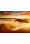 Papermoon Fototapetas &raquo;Sun Tintes Beach&laquo; glatt