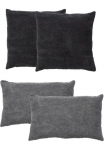Andiamo Dekoratyvinė pagalvėlė &raquo;Cord pagalvė Emy 4vnt. rinkinys Pagalvės užvalkalas su F&uuml;llung&laquo; Sofakissen eckig 40x40 & 30x50 cm auch einzeln erh&auml;ltlich