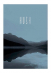 Komar Paveikslas &raquo;Word Lake Hush Steel&laquo; Natur 1 Stk. dalys paveikslas zur dekoracija - be grotelės