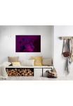 A.S. Cr&eacute;ation Paveikslas ant drobės &raquo;bouquet vibrant 3&laquo; gėlės | Kunst 1 Stk. dalys Keilrahmen Blumen-Strau&szlig; Floral Lila Lininis paveikslas Wohnzimmer modern