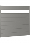 Biohort Juosta 7 Metall-Paneele 1 Acrylglas-Paneel ir 2 Schienen LxH: 194x182 cm