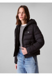 Calvin Klein Jeans Calvin KLEIN Džinsai Dygsniuota striukė &raquo;LIGHTWEIGHT LOGO PUFFER&laquo; su gobtuvas su Logo an der Kaputze