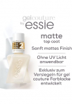 essie &Uuml;berlack &raquo;GEL COUTURE&laquo; mattes Gel-Finish be UV-Licht