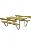 PLUS Garten-Essgruppe &raquo;&raquo;Wega&laquo; Kombim&ouml;bel su 2 R&uuml;ckenlehnen&laquo; 1 Stk. dalys 177x185x76/45 cm