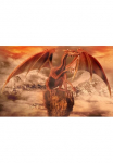 Papermoon Fototapetas &raquo;Fantasie Roter Drache&laquo;