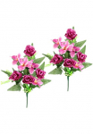 I.GE.A. Dirbtinė gėlė &raquo;Bouquet i&scaron; Orchideen ir Rosen&laquo; 2vnt. rinkinys Kunstblumenstrau&szlig; zum Legen arba Stellen Dirbtinis gėlės