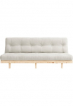 Karup Design Sofa su miegojimo mechanizmu &raquo;Lean&laquo; su miegojimo funkcija ir čiužinys