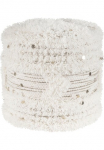 Kayoom Pufas &raquo;Bohist 425 35cm x 35cm Strukturen su kutai ir Quasten&laquo; 1 Stk. dalys handgefertigt Unikat labai gut kombinierbar vielf&auml;ltig im intarpas