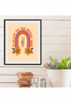 queence Paveikslas &raquo;Bright Side&laquo; gėlės | Blumenbilder | Motivationsbilder | Peace-Zeichen | Dekoracija | Smileys 1 Stk. dalys gerahmt