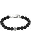 Bruno Banani Аpyrankė &raquo;Schmuck Dovanų Edelstalarmband su Lavasteinen&laquo; su Lavastein