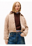 Tommy Jeans Tommy Džinsai Mink&scaron;ta striukė &raquo;TJW TEDDY VARSITY BOMBER&laquo;