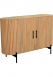SIT Komoda 1 Stk. dalys Lamellen-Design im Retro stilius