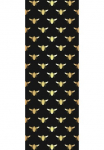 queence Viniliniai tapetai &raquo;Bienen&laquo; Dirbtinis kailis | Motiv | Reptilienpr&auml;gung | ra&scaron;tuotas | tropisch glatt 90x250cm selbstklebend kinderleichte Anbringung Sticker
