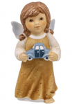 Goebel Figurėlė &raquo;Schutzengel - Gute Fahrt Weihnachtsdeko auk&scaron;tis ca. 85 cm&laquo; Dekoratyvinė figūrėlė Weihnachtsfigur Dekoratyvinė figurėlė i&scaron; Biskuitporzellan